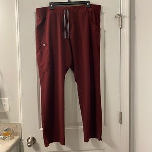 Figs Kade Burgundy Pant